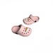 Крокси рожеві з джибітсами Crocs