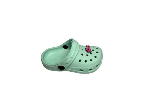 Крокси мятні з джибітсами Crocs Фото 2