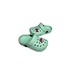Крокси мятні з джибітсами Crocs