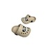 Крокси бежові з джибітсами Crocs