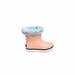 Чобітки персикові з утеплювачем Crocs