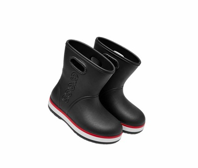 Чобітки чорні пінка Crocs