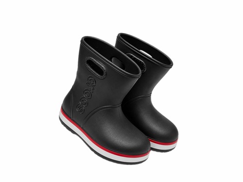 Чобітки чорні пінка Crocs Фото 1