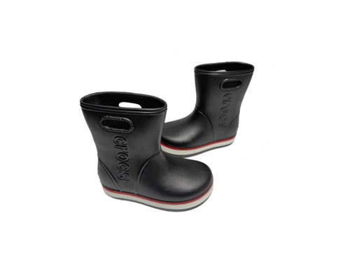 Чобітки чорні пінка Crocs Фото 3