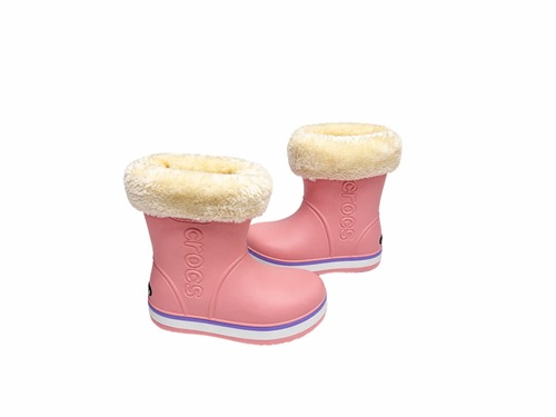 Чобітки пудрові з утеплювачем Crocs Фото 3