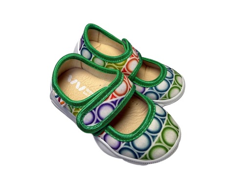 Капчики біло зелені розмальовки Weestep Фото 1