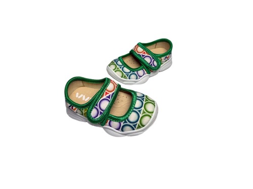 Капчики біло зелені розмальовки Weestep Фото 3