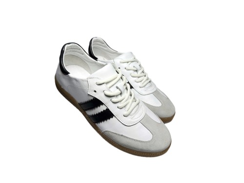 Кросівки білі з бежевим зі змужками Bistfor Фото 1