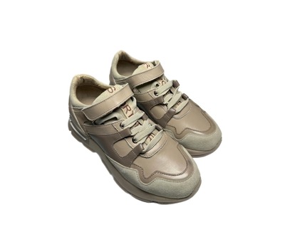 Кросівки мокко  нат шкіра Bistfor