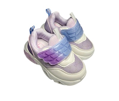 Кросівки біло-фіолетові блимаючі Tom M