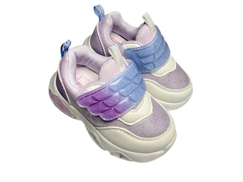Кросівки біло-фіолетові блимаючі Tom M Фото 1