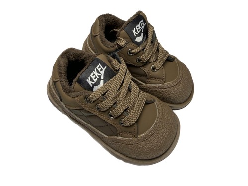 Кросівки шоколадні на флісі Yalike Фото 1