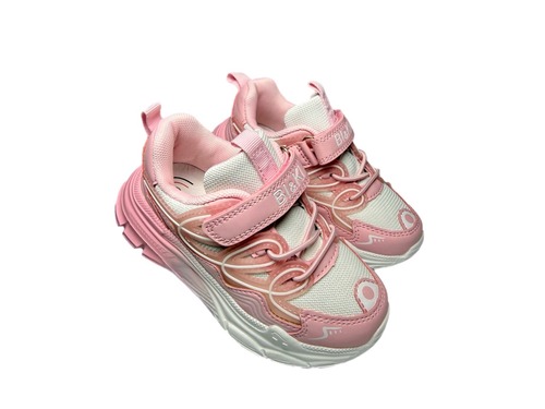 Кросівки Біло-рожеві сіточка BI&KI Фото 1