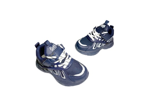 Кросівки темно сині з білими шнурками Tom M Фото 3