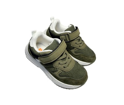 Кросівки хакі на білій підошві Jong Golf