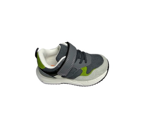 Кросівки графітові з зеленими вставками Jong Golf Фото 2