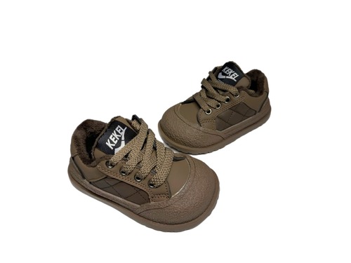 Кросівки шоколадні на флісі Yalike Фото 3