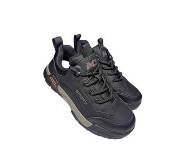 Кросівки чорні з сірим MelittDeer