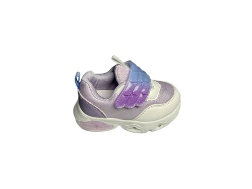 Кросівки біло-фіолетові блимаючі Tom M Фото 2