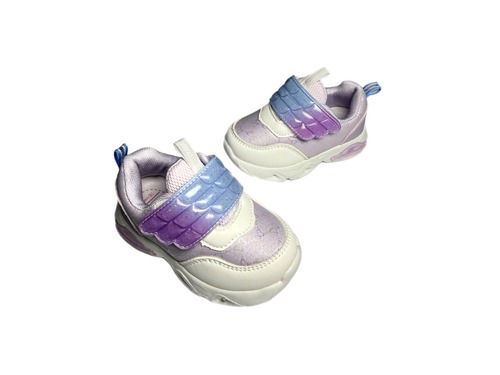 Кросівки біло-фіолетові блимаючі Tom M Фото 3