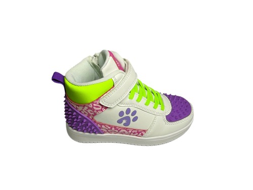 Кросівки фіолетово-Салатові з резиновими шипами BI&KI Фото 2