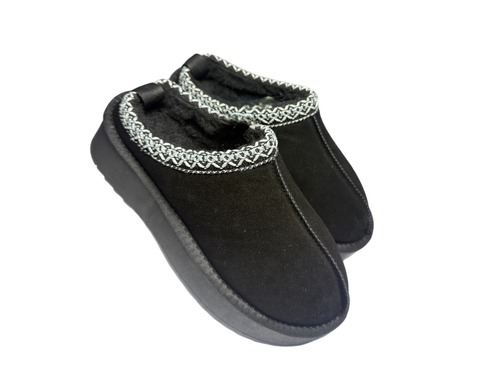 Угги чорні нат замша хутро Stilli Фото 1