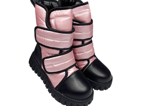  Lilin shoes Термо-дутік пудра з чорним Фото 1