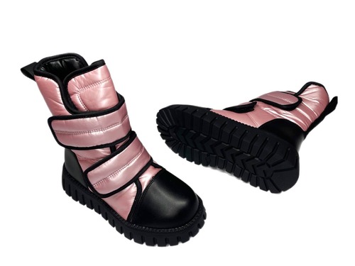  Lilin shoes Термо-дутік пудра з чорним Фото 4