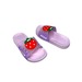 Капчики шльопанці фіолетові з полуничкою Fdek shoes 