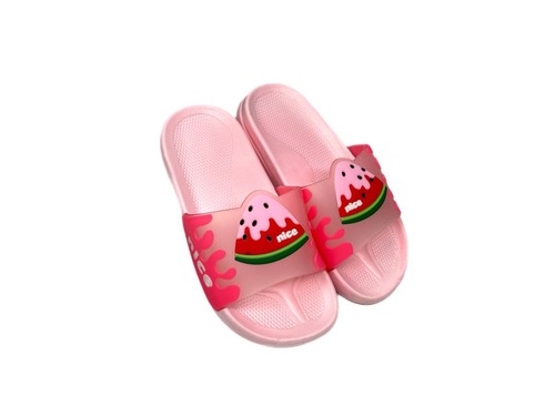 Капчики шльопанці рожеві з кавунчиком Fdek shoes  Фото 1