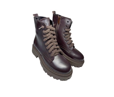 Черевики шоколад нат шкіра  Jordan