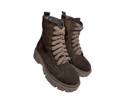 Черевики шоколад нат замша Jordan