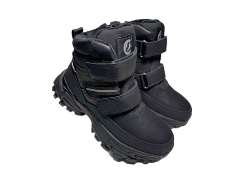 Черевики чорні хутро Clibee Фото 1