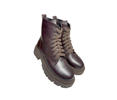 Черевики шоколад нат шкіра  Jordan