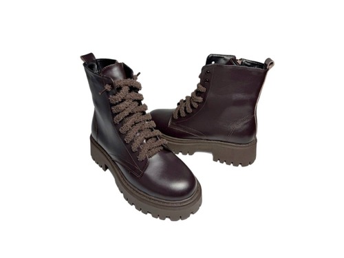 Черевики шоколад нат шкіра  Jordan Фото 3