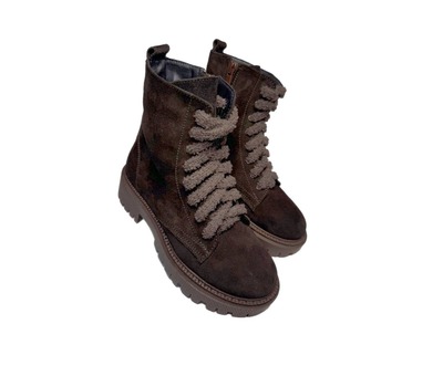 Черевики шоколад нат замша Jordan