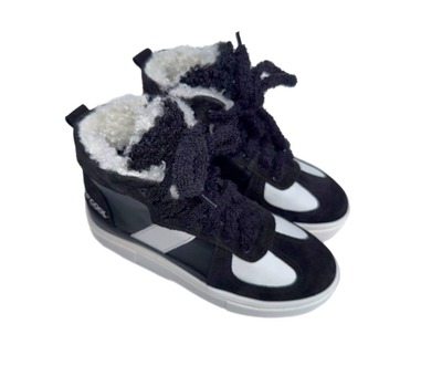 Черевики хайтопи чорно білі Jordan