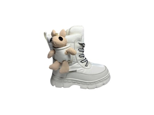 Дутики біленькі з мішкою Tom M Фото 2