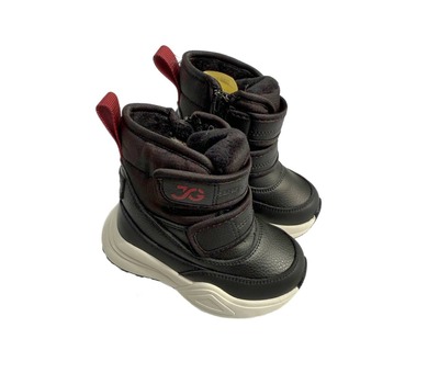 Дутики чорні високі нат хутро Jong Golf