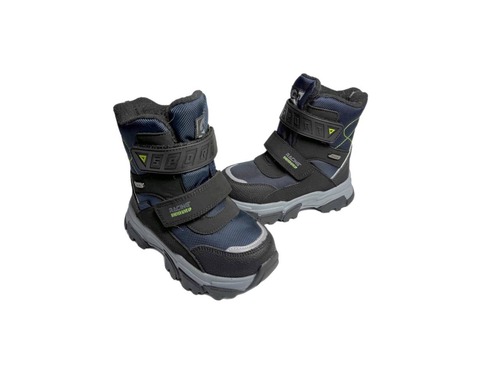 Термо черевики чорно сині Том М Фото 3