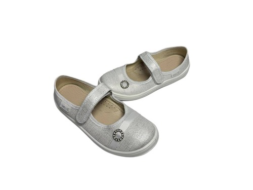 Капчики білі срібло Аліна  Waldі Фото 3