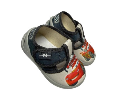 Капчики тачки сірі з червоним Waldі