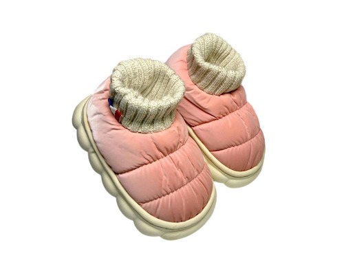 Капчики дуті пудрові на хутрі Sanlin Фото 1