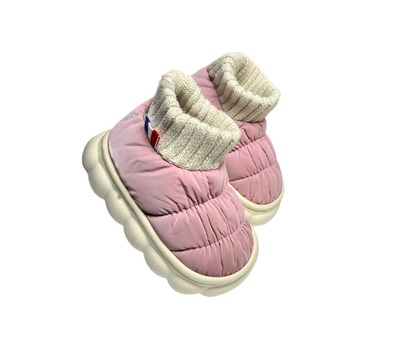 Капчики дуті бузкові на хутрі Sanlin