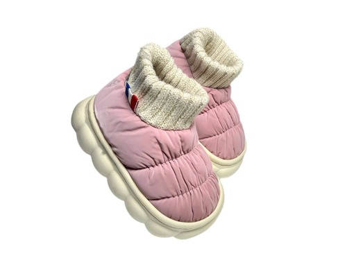 Капчики дуті бузкові на хутрі Sanlin Фото 1