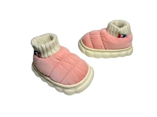 Капчики дуті пудрові на хутрі Sanlin Фото 2