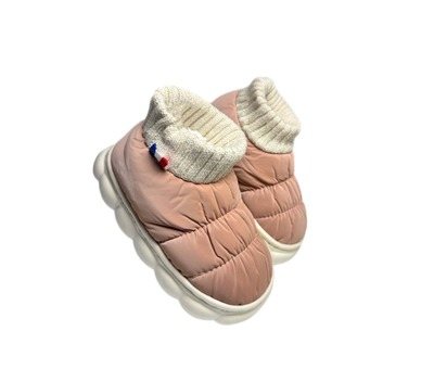 Капчики дуті капучіно на хутрі Sanlin