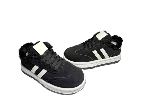 Кросівки на хутрі чорні Navigator Фото 3