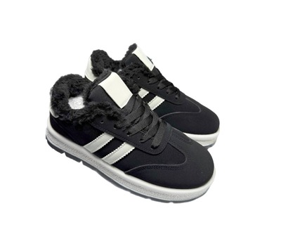 Кросівки на хутрі чорні Navigator