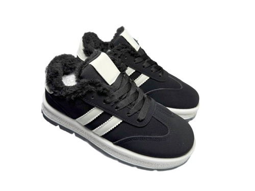 Кросівки на хутрі чорні Navigator Фото 1